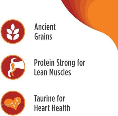 Nulo Frontrunner All Breed Adult Dry Dog Food, Premium All Natural Dog Kibble, Made with Ancient Grains Promote Fullness with Healthy Digestive Aid BC30 Probiotic & Antioxidants for Immune Health
