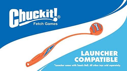 Chuckit Dog Tennis Ball Dog Toy, Extra Large (3.5 Inch Diameter) for Dogs 100+ Lbs, Shrink Wrap Pack of 2