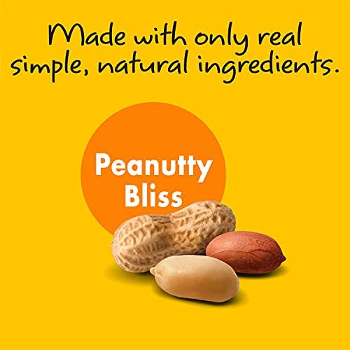 5-Inch Chewy Dog Chew Twists, Made in The USA, All Natural Rawhide-Free Highly-Digestible Treats, Peanutty Bliss - 14 Count