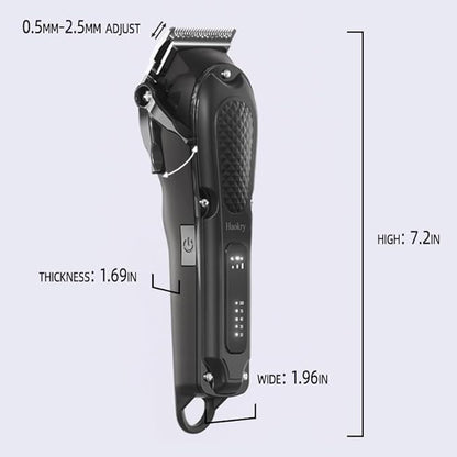 Dog Clippers for Grooming, Low Noise Rechargeable Dog Grooming Kits Cordless Pet Grooming Tool Professional Dog Hair Trimmer for Thick Heavy Coats Pet Clippers Electric Dog & Cat Grooming Kit