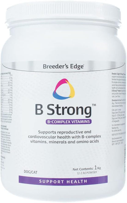 Breeder's Edge B Strong Powder, B-Complex Vitamins- 1 kg