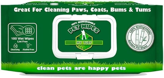 Unscented Dog Wipes – 100 pcs Pet Wipes for Paw Face Ears and Butt – Cat & Dog Wipes Cleaning – Kitten and Puppy Grooming Bath Wipes 6x8 Inch