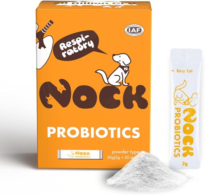 NOCK Probiotics for Dogs, Digestive Support, Immunity Health, and Healthy Digestion with Digestive Enzymes