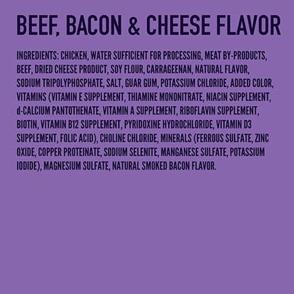 A Strong Heart Wet Dog Food, Beef, Bacon & Cheese Flavor - 13.2 oz Cans (Pack of 12), Made in The USA with Real Beef