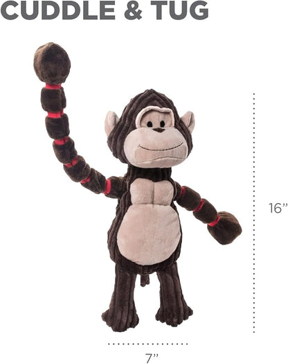 Outward Hound Thunda Tugga Gorilla Plush & Squeaky Dog Tug Toy
