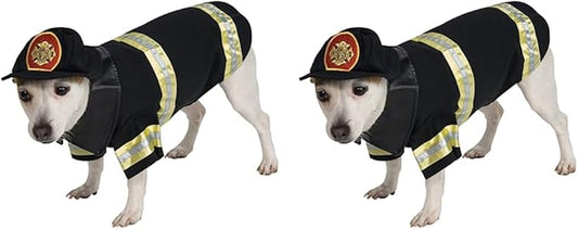 Rubie's Fire Fighter Pet Costume, X-Large (Pack of 2)