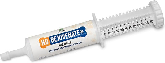 K9 Rejuvenate+ Canine Oral Paste (60g Oral Syringe, Pack of 1) Digestive and Immune Support for Dogs - Dog Supplements for Digestion