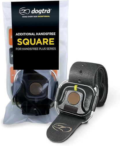 Dogtra HANDSFREE Square Expandable Remote Dog Training Device for Discreet Control Ergonomic Compatible with HANDSFREE Plus Models