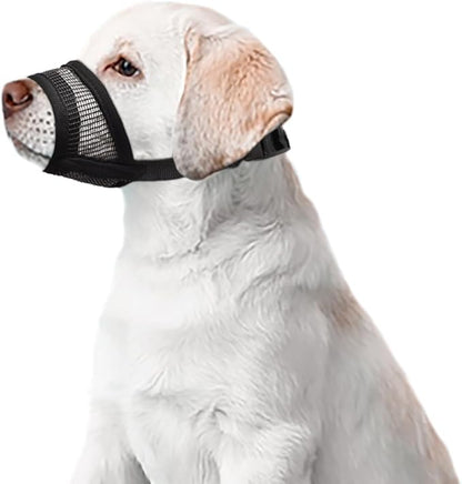 Flintstone Dog Muzzle for Small Dogs – Soft Mesh Muzzle for Small Dog Chihuahua Poodle Husky Labrador | Breathable Small Dog Muzzle Guard| Small Dog Muzzles to Prevent Biting Chewing Small, 6.5”-8”