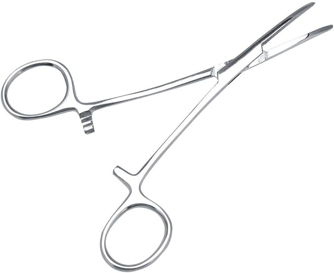 Pet Dog Cat Ear Hair Tweezers, Professional Stainless Steel Dogs Ear Hair Cleaning Clamp Ear Hair Remover Dog Grooming Tools Pet Dog Trimmer Accessories (SMALL)