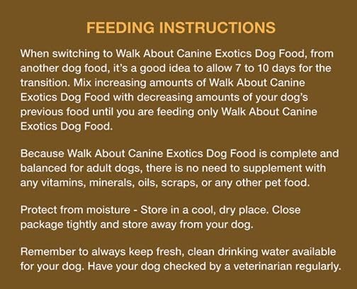 WA10037, Super Premium Canine Exotics Dog Food, Dry Alkaline Kibble, Vegan Recipe, Grain-Free, Gluten-Free, Single Source Protein, 7-Pound Bag