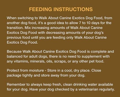 WA10037, Super Premium Canine Exotics Dog Food, Dry Alkaline Kibble, Vegan Recipe, Grain-Free, Gluten-Free, Single Source Protein, 7-Pound Bag