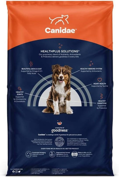 CANIDAE Pure Grain Free Adult Dry Dog Food, Real Salmon & Barley, 22 lbs.