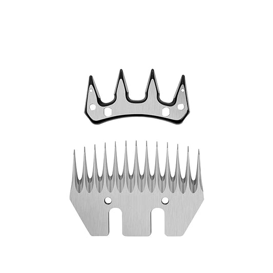 Combs Shear Blades Replacement Goat Clipper Blades for Sheep Shears Electric Clipper 13-Tooth Straight