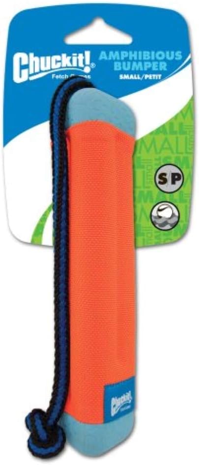 Chuckit Amphibious Bumper Fetch and Float Dog Toy, Small (Assorted Colors)
