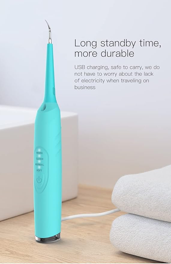 Plaque Remover for Teeth, Pet Electric Toothbrush Cleaner Teeth Cleaning Kit for Tartar and Stains Suitable for Dogs and Cats