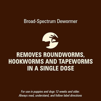 SENTRY Worm X Plus 7 Way DeWormer Large Dogs (6 count) Package may vary