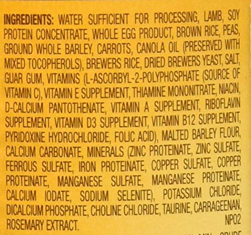 Nature's Recipe Easy to Digest Wet Dog Food, Lamb, Rice & Barley Cuts in Gravy Recipe, 13.2 Ounce Can