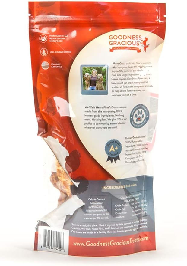 Goodness Gracious Human Grade Hula Lula Jerky for Dogs
