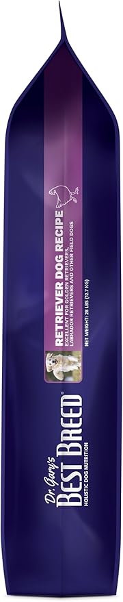 Best Breed Dr. Gary's Retriever Dog Recipe Made in USA [Natural Dry Dog Food] - 28lbs.