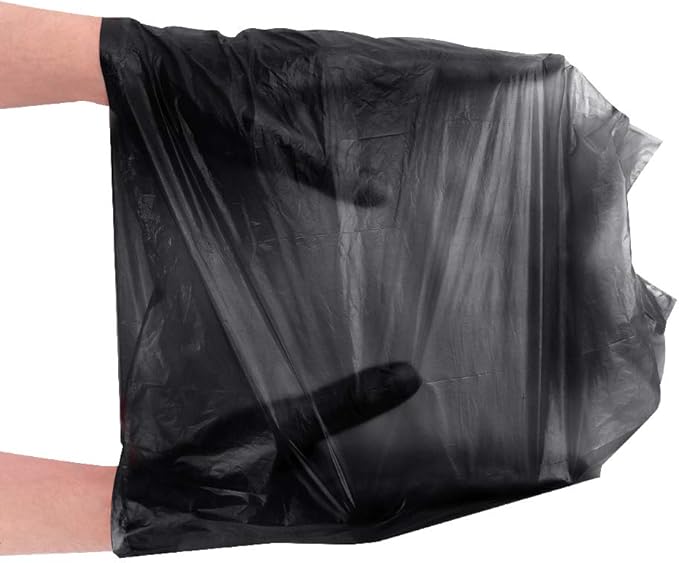 Dog Poop Bags Dispenser with Carabiner Clip, Doggy Poop Bag Holders for Leashes Include 1 Roll (15 Bags) Leak-Proof Large Lavender Scented Doggie Pet Waste Bags, Eco-Friendly Dog Accessories, Black