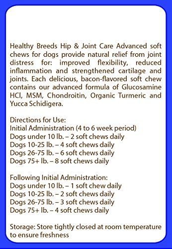 Healthy Breeds Sloughi Hip and Joint Care 120 Count