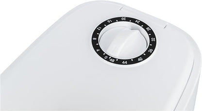 TRIXIE TX1 Automatic Food Dispenser, Single Serving, 48-Hour Timer, Battery Operated,White