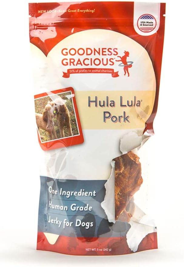 Goodness Gracious Human Grade Hula Lula Jerky for Dogs