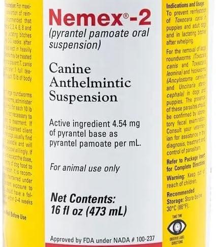 Pfizer Nemex 2-16 oz