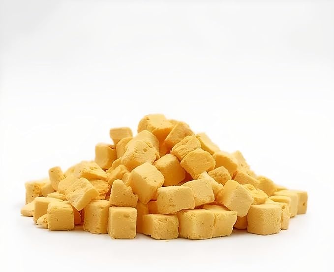 Fully Natural Organic Freeze Dried Dog/Cat Treats Food Toppers Single Ingredient, USA Made, Healthy, High Value, Gluten Grain Free, High Protein, Diabetic Friendly (1, Egg)