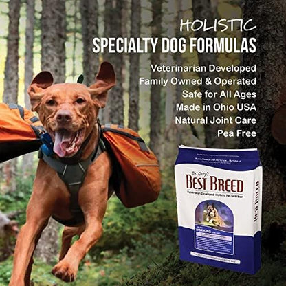 Best Breed Dr. Gary's Working Dog Diet Made in USA [Natural High Calorie Dry Dog Food] - 28lbs, Dark Brown (7-22301-88075-3), 28 lbs.