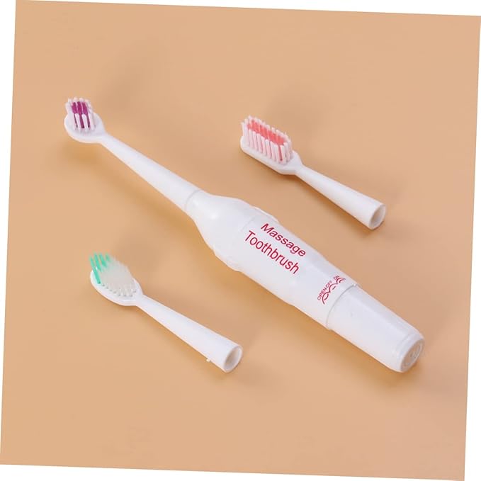 Mipcase Puppy Toothbrush 3pc Toothbrush Automatic Toothbrush Tooth Brush for Dogs Electric Doggy Toothpaste Electrical Toothbrush Electric Toothbrush The Dog Dog Electric Toothbrush