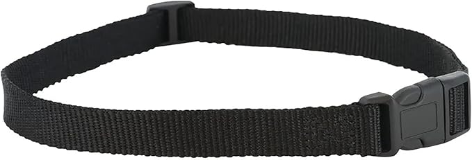PetSafe 3/4 Replacement Collar Strap with no Holes, for PetSafe Bark, Wireless Fence, In-Ground Fence and Pawz Away Collars, Black