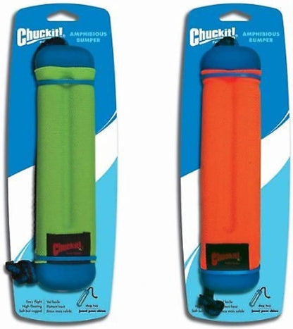 Chuckit Amphibious Bumper Fetch and Float Dog Toy, Small (Assorted Colors)