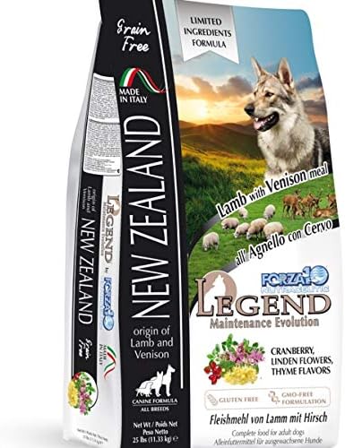 Forza10 Legend Daily Dry Dog Food 5 Pound Gluten Free Grain Free Chicken Free Quality All Natural Veterinarian Recommended Lamb Venison Adult Dogs