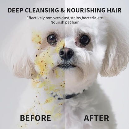 （12PCS）Cleaning Glove for Dog and Cat, Wipes Gloves for Dog and Cat Fur Face, Ear, Eye, Paws Cleaning Wipes Pet Wash Free Gloves, Grooming Wipes for Pet No Rinse Thick Dog Wipes Gloves