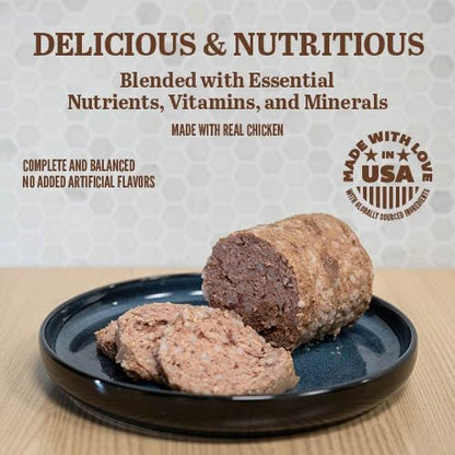 A Strong Heart Wet Dog Food, Chicken & Rice Dinner - 13.2 oz Cans (Pack of 12), Made in The USA with Real Chicken