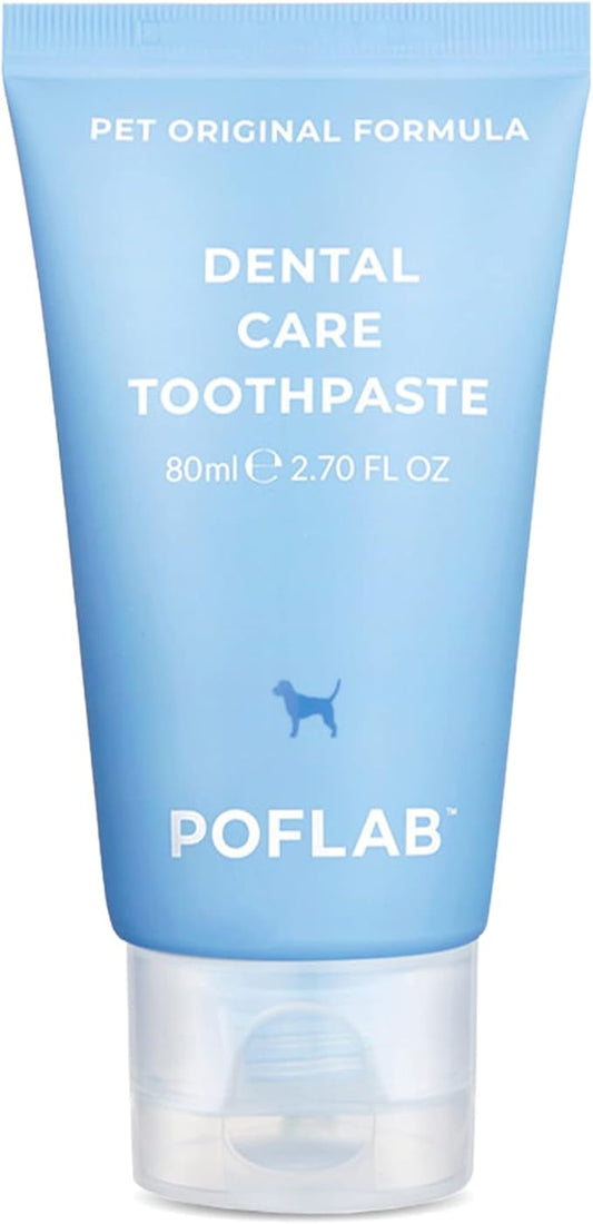 Pet Dental Care Toothpaste - Dog Oral Health Toothpaste - Removes Plaque & Tartar Build-Up - Enamel-Safe Cat Toothpaste - Eliminates Bad Breath