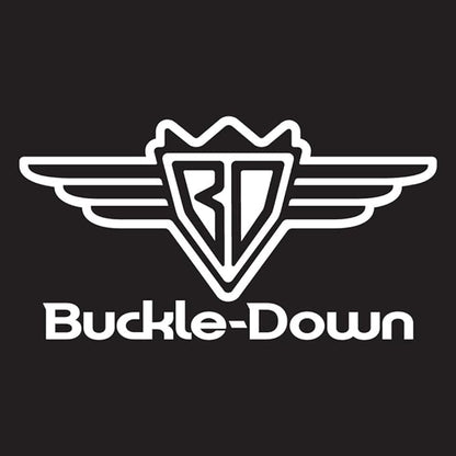 Buckle-Down Dog Leash Chevrolet Bowtie Black Gold White 4 Feet Long 0.5 Inch Wide (DL-WCH007-N)