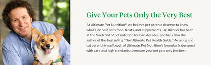 Ultimate Pet Nutrition Canine Boost, 33-in-1 Natural Grain Free Dog Food Booster Topper with Vitamins, Amino Acids, Probiotics, and Digestive Enzymes for Dog Health