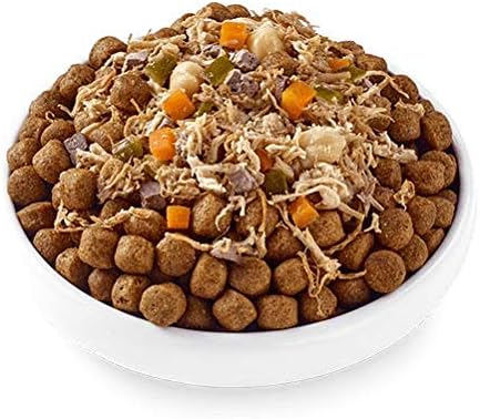 Applaws Taste Toppers Wet Dog Food Bundle: (3) Chicken Breast With Broccoli, Apple, Quinoa in Broth & (3) Lamb With Zucchini, Carrot & Chickpeas in Gravy (6 Pouches Total, 3 Oz Each) Plus Silicone Lid