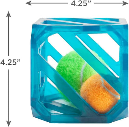 Outward Hound Puzzle Cube Interactive Squeaky Dog Toy