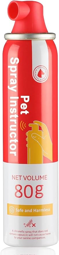 HGFLMR Spray Corrector Dog Trainer, 80ml 1 Pack Corrector for Dog to Stops Barking/Jumping Up/Food Stealing/Place Avoidance/Attacks & Unwanted Dog Behaviour