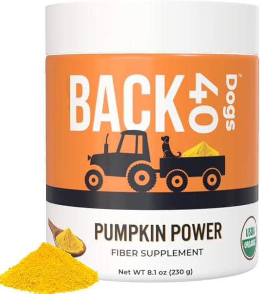 Pumpkin Powder for Dogs, Powdered Pumpkin for Dogs with Vitamins A, C & E, Fiber-Rich Vitamins for Optimal Pet Health, Combat Constipation, Dog Multivitamin for Digestive Health, 8.1 oz