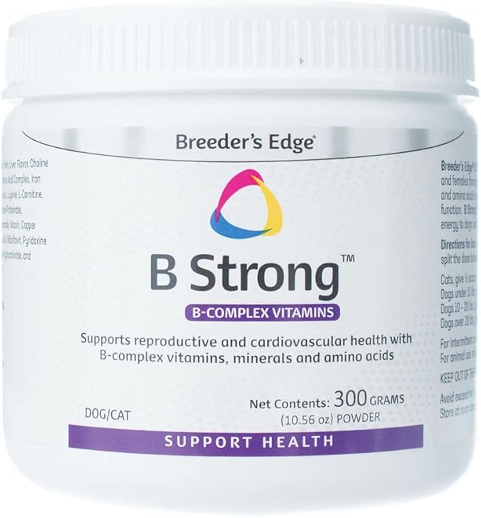 Breeder's Edge B Strong Powder, B-Complex Vitamins- 300 gm