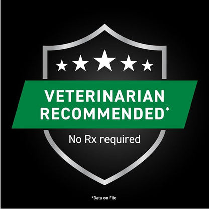 Flea and Tick Prevention for Dogs, Repellent, and Control, Fast Acting Waterproof Topical Drops for Large Dogs, 3 Monthly Doses
