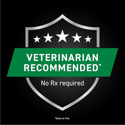 Flea and Tick Prevention for Dogs, Repellent, and Control, Fast Acting Waterproof Topical Drops for Large Dogs, 1 Month Dose