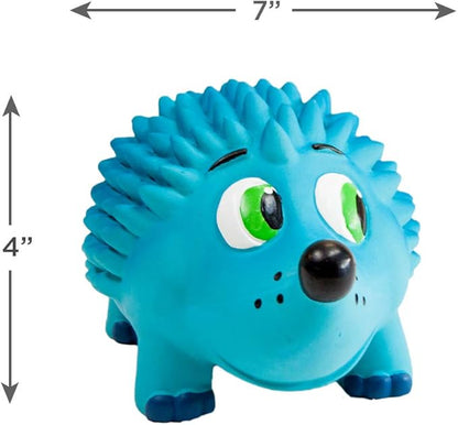 Outward Hound Tootiez Hedgehog Grunting Latex Rubber Dog Toy, Large