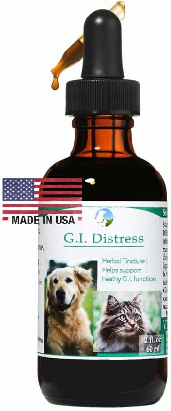 GI Distress for Dogs | Diarrhea, Vomiting and Discomfort | Aids Digestion and Reduces Bloating | Boosts GI Tract