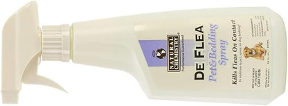 Natural Chemistry De Flea Pet and Petting Spray - 16.9 fl oz